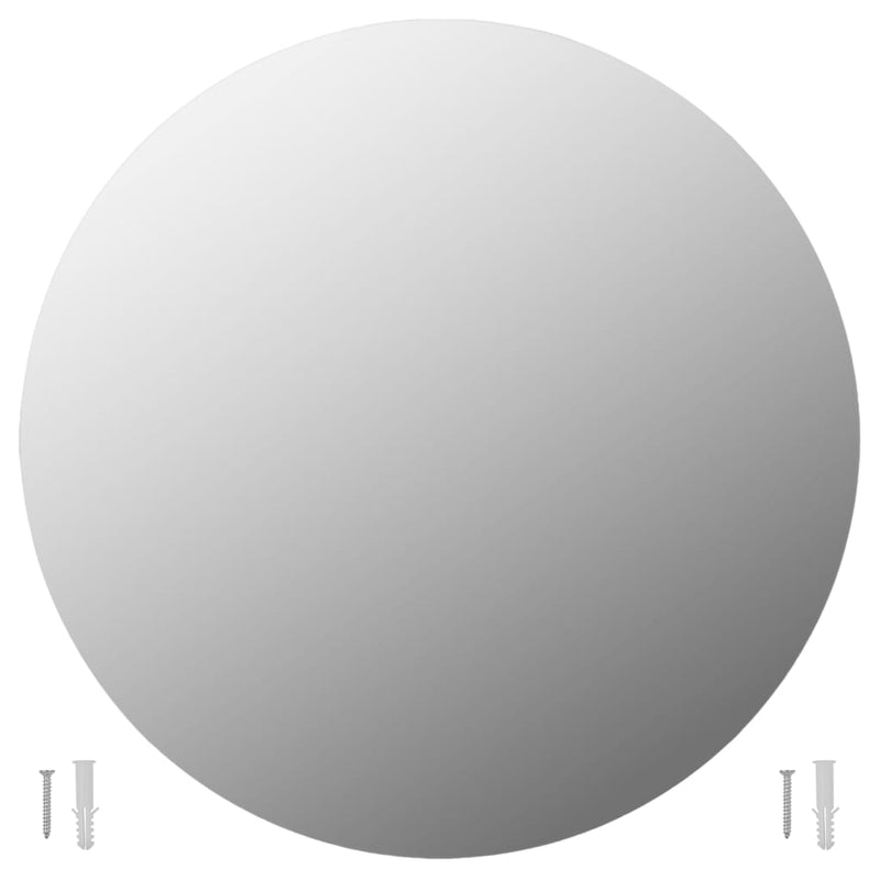 Load image into Gallery viewer, Vidaxl wandspiegels 2 st rond 50 cm glas
