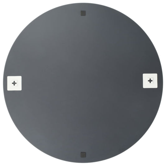 Vidaxl wandspiegels 2 st rond 50 cm glas