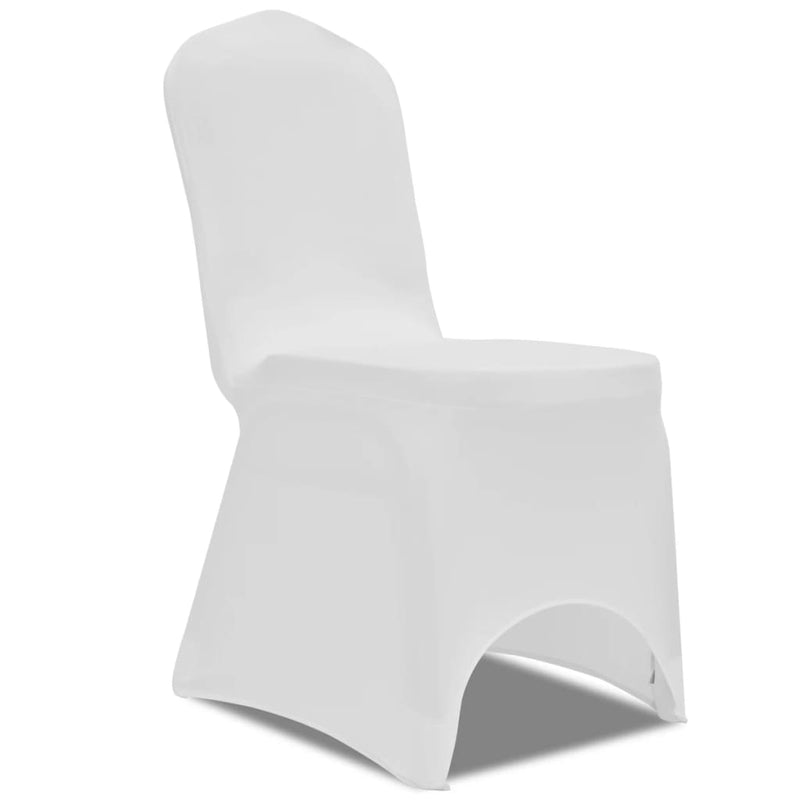 Load image into Gallery viewer, Vidaxl stoelhoezen stretch 30 st wit

