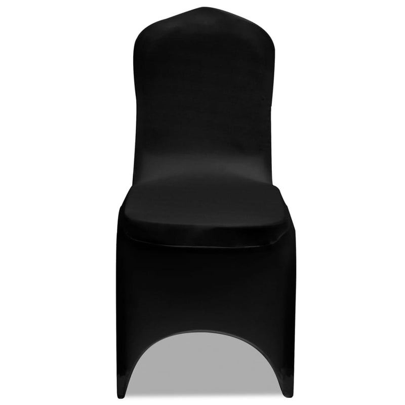 Load image into Gallery viewer, Vidaxl stoelhoezen stretch 24 st zwart
