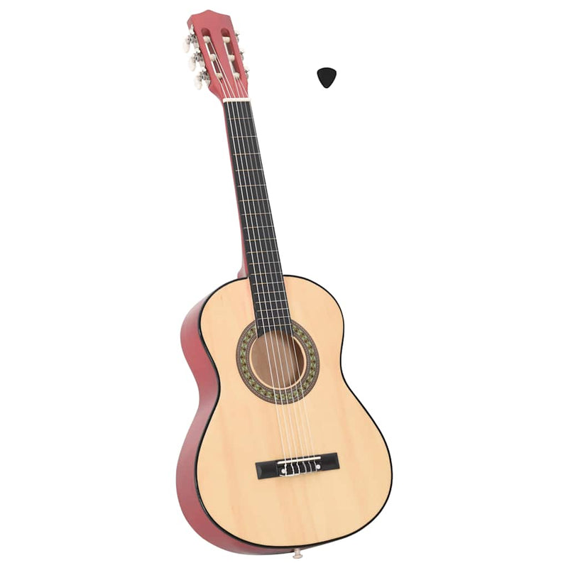 Load image into Gallery viewer, Vidaxl gitaar klassiek beginner kinderen 1 2 34 lindenhout
