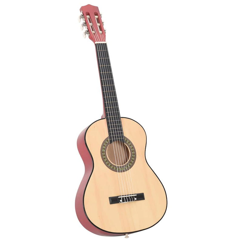 Load image into Gallery viewer, Vidaxl gitaar klassiek beginner kinderen 1 2 34 lindenhout
