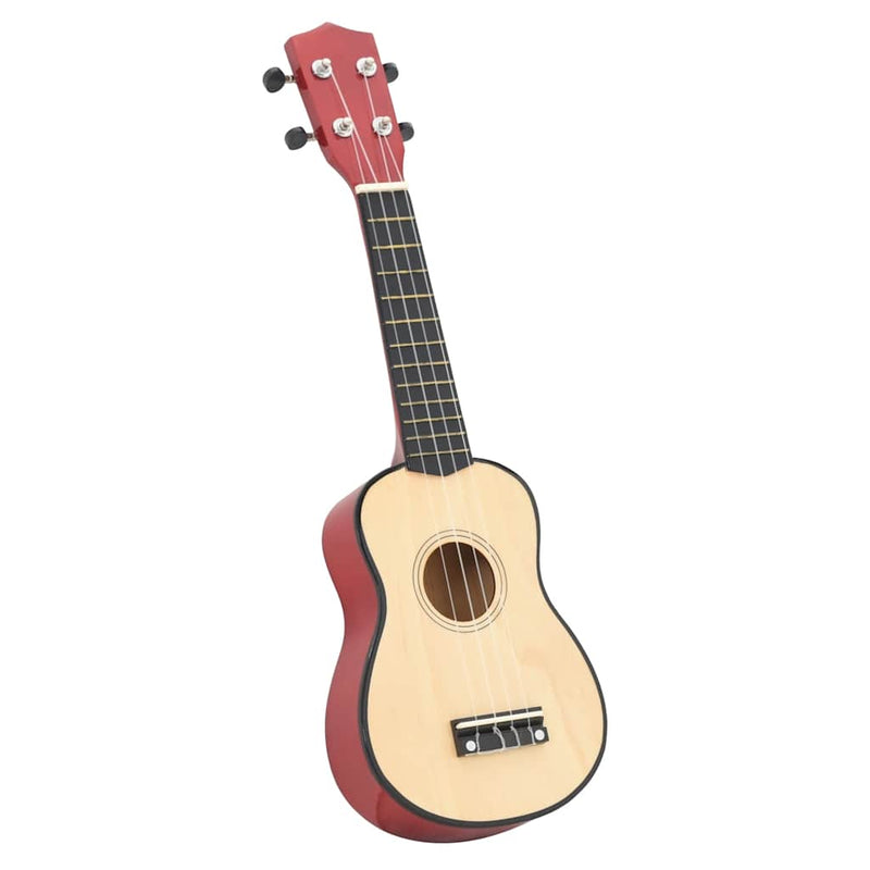 Load image into Gallery viewer, Vidaxl ukuleleset met tas voor kinderen sopraan 21'' lichthoutkleurig
