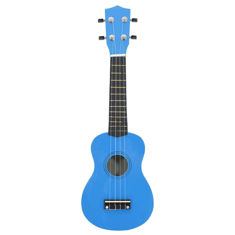 Load image into Gallery viewer, Vidaxl ukuleleset met tas voor kinderen sopraan 23'' blauw

