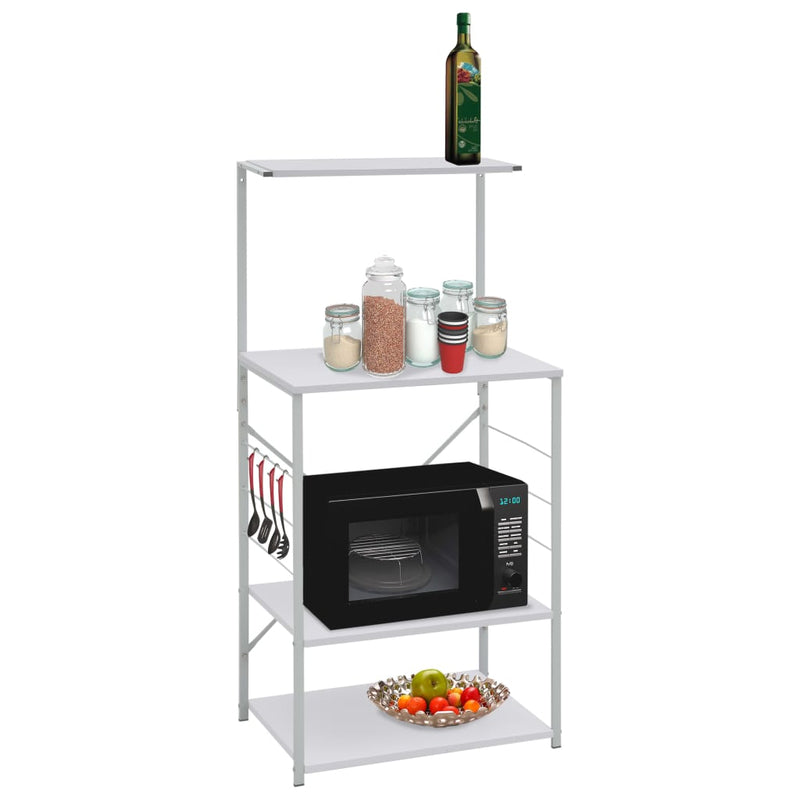 Load image into Gallery viewer, Vidaxl magnetronkast 60x39,6x123 cm bewerkt hout wit
