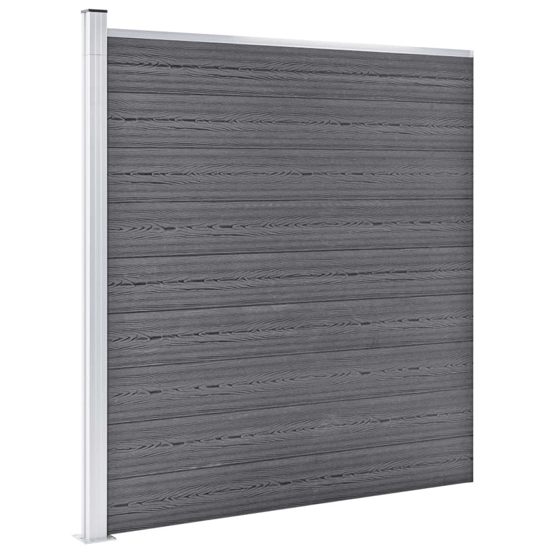 Load image into Gallery viewer, VidaXL Schutting 526x186 cm HKC grijs
