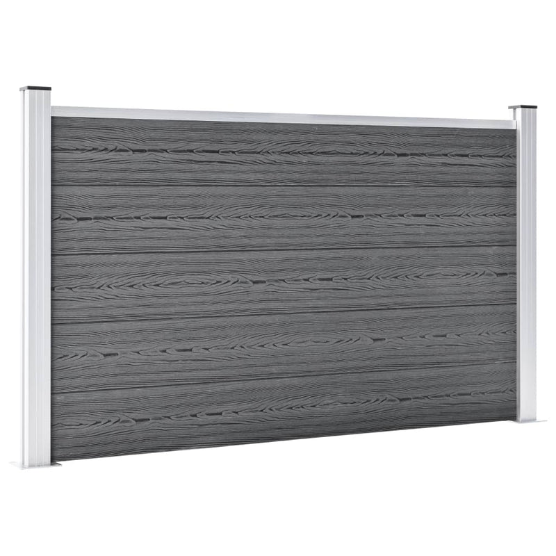 Load image into Gallery viewer, VidaXL Schutting 699x106 cm HKC grijs
