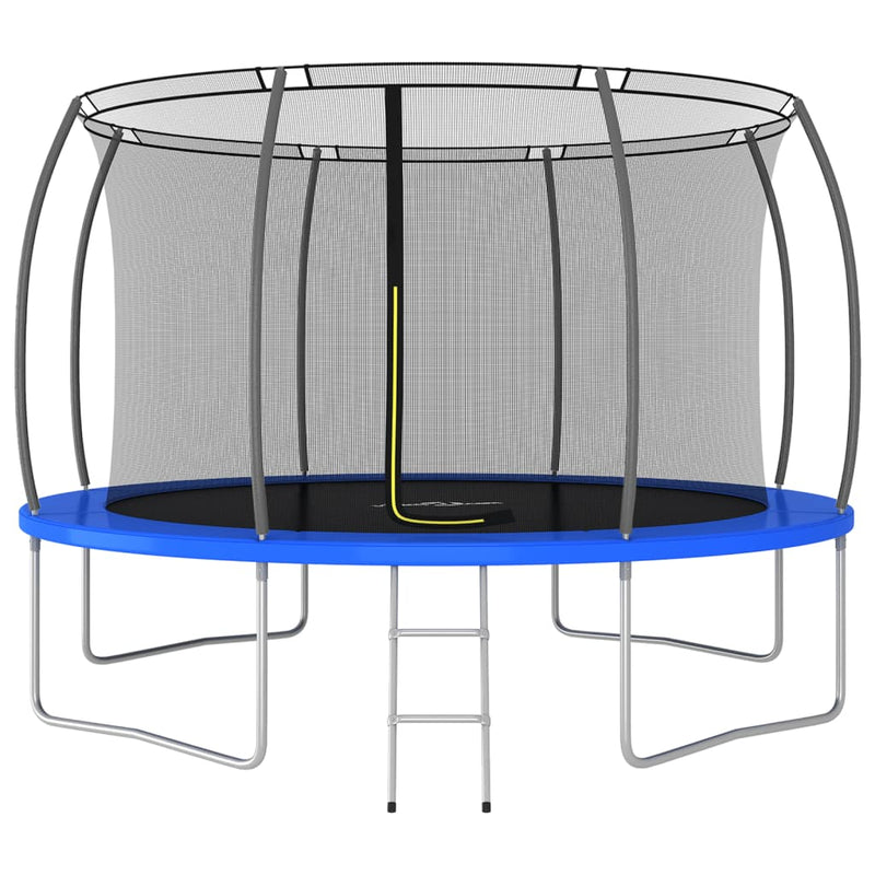 Load image into Gallery viewer, VidaXL Trampolineset rond 150 kg 366x80 cm
