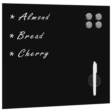 Vidaxl magneetbord voor aan de wand 40x40 cm glas