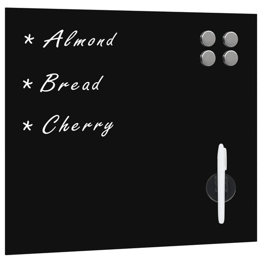 Vidaxl magneetbord wandmontage 50x50 cm glas