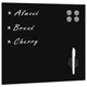 Vidaxl magneetbord wandmontage 50x50 cm glas