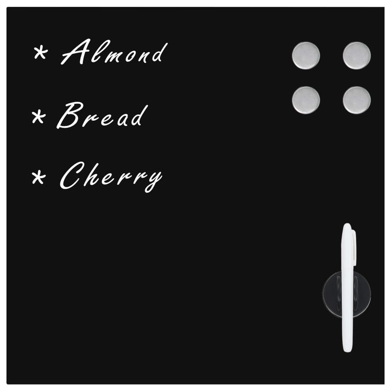 Load image into Gallery viewer, VidaXL Magneetbord voor aan de wand 60x60 cm glas
