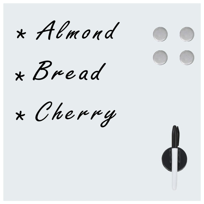 Load image into Gallery viewer, Vidaxl magneetbord voor aan de wand 40x40 cm glas
