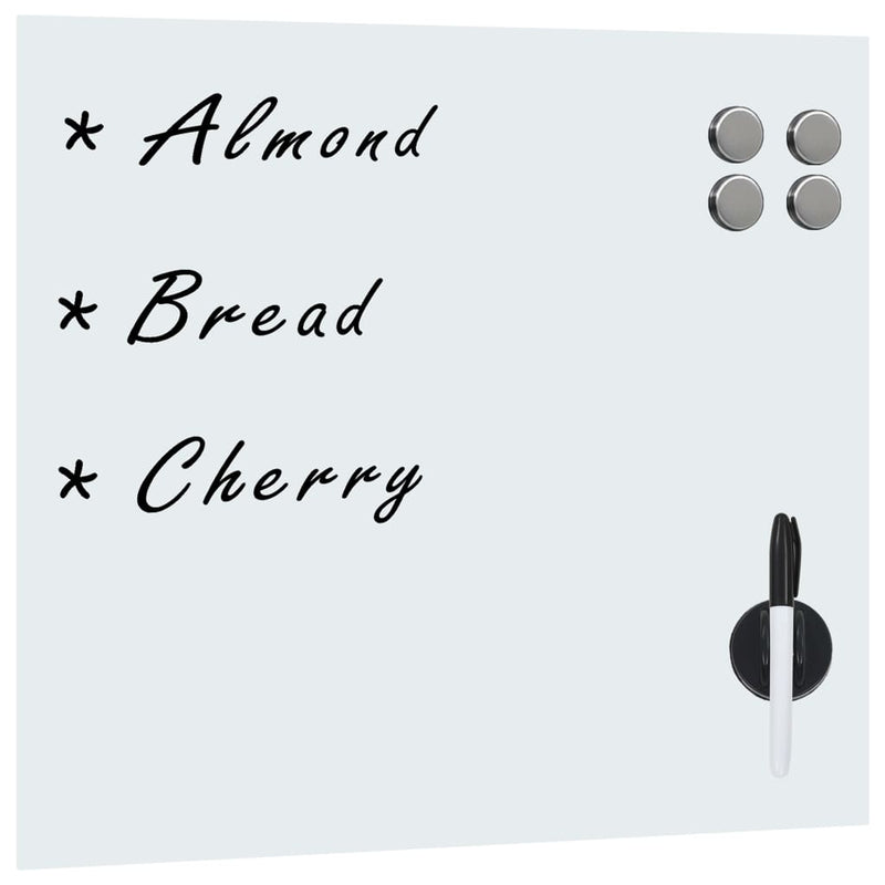 Load image into Gallery viewer, Vidaxl magneetbord voor aan de wand 60x60 cm glas

