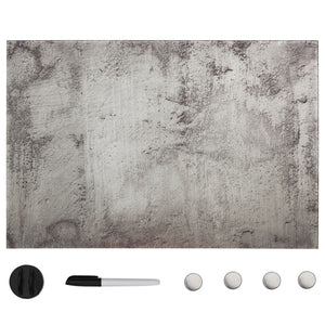 Vidaxl magneetbord wandmontage 50x30 cm glas