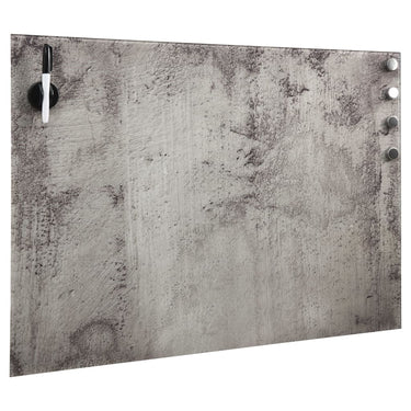 Vidaxl magneetbord wandmontage 50x30 cm glas