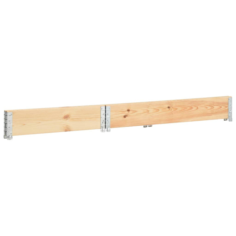 Load image into Gallery viewer, Vidaxl palletopzetrand 100x150 cm massief grenenhout
