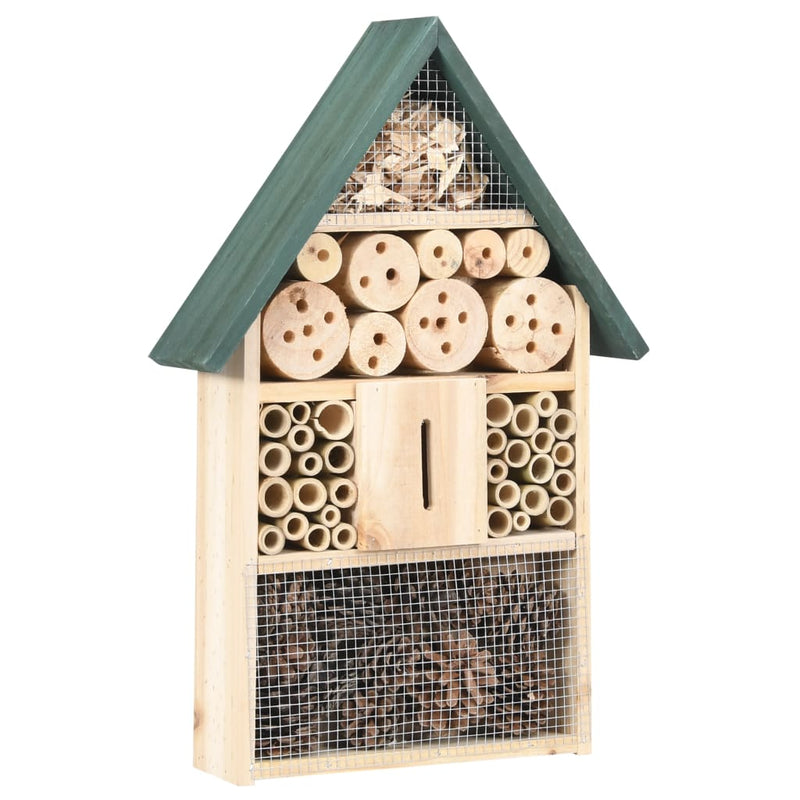 Load image into Gallery viewer, Vidaxl insectenhotel 30x10x48 cm vurenhout
