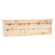 Vidaxl mussenhuis met 5 kamers 68x15x21 cm vurenhout