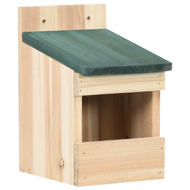 Afbeelding laden in galerijviewer, Vidaxl vogelhuisjes 4 st 12x16x20 cm vurenhout

