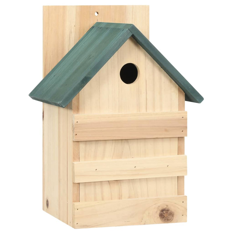 Afbeelding laden in galerijviewer, Vidaxl vogelhuisjes 4 st 23x19x33 cm vurenhout
