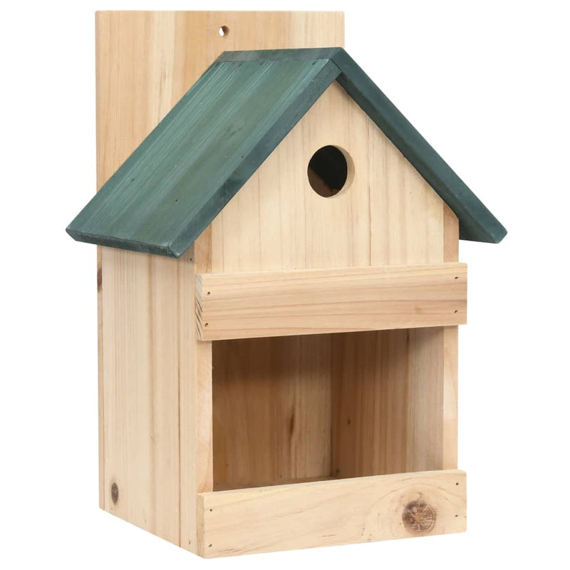Afbeelding laden in galerijviewer, Vidaxl vogelhuisjes 4 st 23x19x33 cm vurenhout
