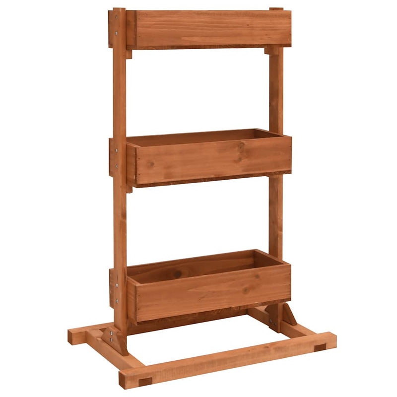 Load image into Gallery viewer, Vidaxl plantenbak 52x30x78 cm vurenhout
