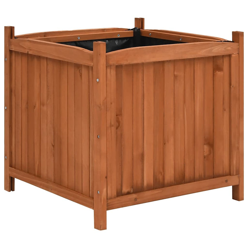 Load image into Gallery viewer, Vidaxl plantenbakken verhoogd 2 st 50x50x50 cm vurenhout
