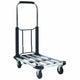 Vidaxl transportwagen inklapbaar 150 kg aluminium zilverkleurig
