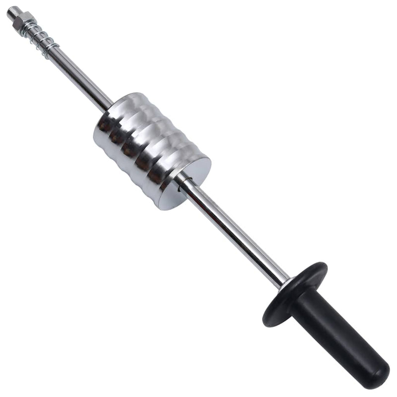 Load image into Gallery viewer, Vidaxl schuifhamer met haak 65 cm koolstofstaal
