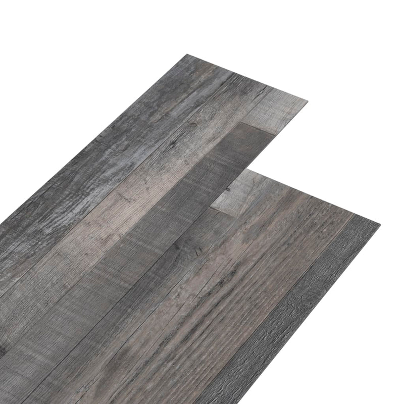 Load image into Gallery viewer, Vidaxl vloerplanken zelfklevend 5,02 m² 2 mm pvc industrieel houtkleur
