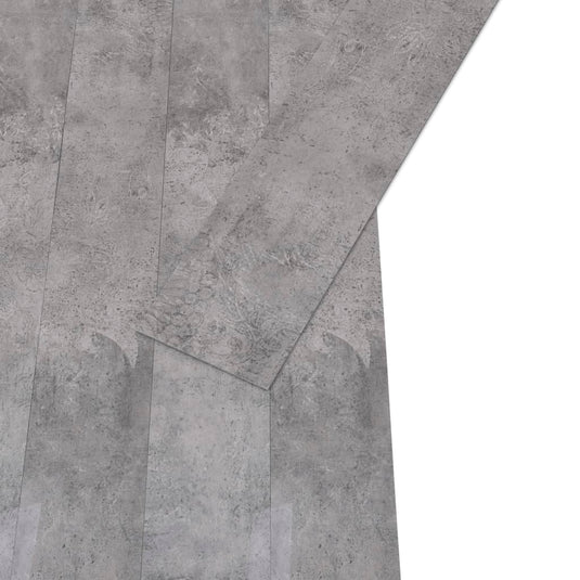 Vidaxl vloerplanken zelfklevend 4,46 m² 3 mm pvc cementbruin