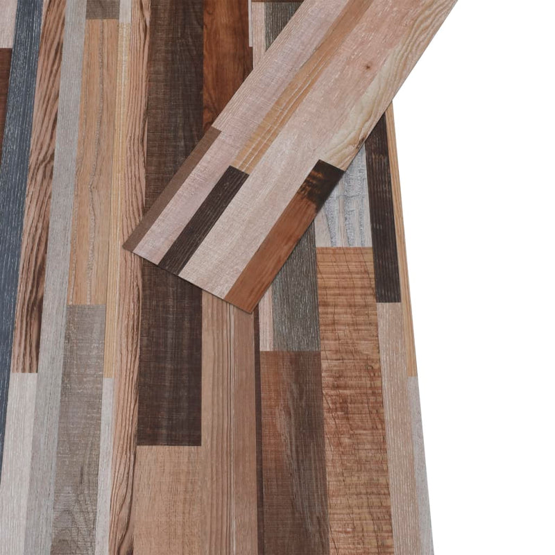 Load image into Gallery viewer, Vidaxl vloerplanken zelfklevend 4,46 m² 3 mm pvc meerkleurig
