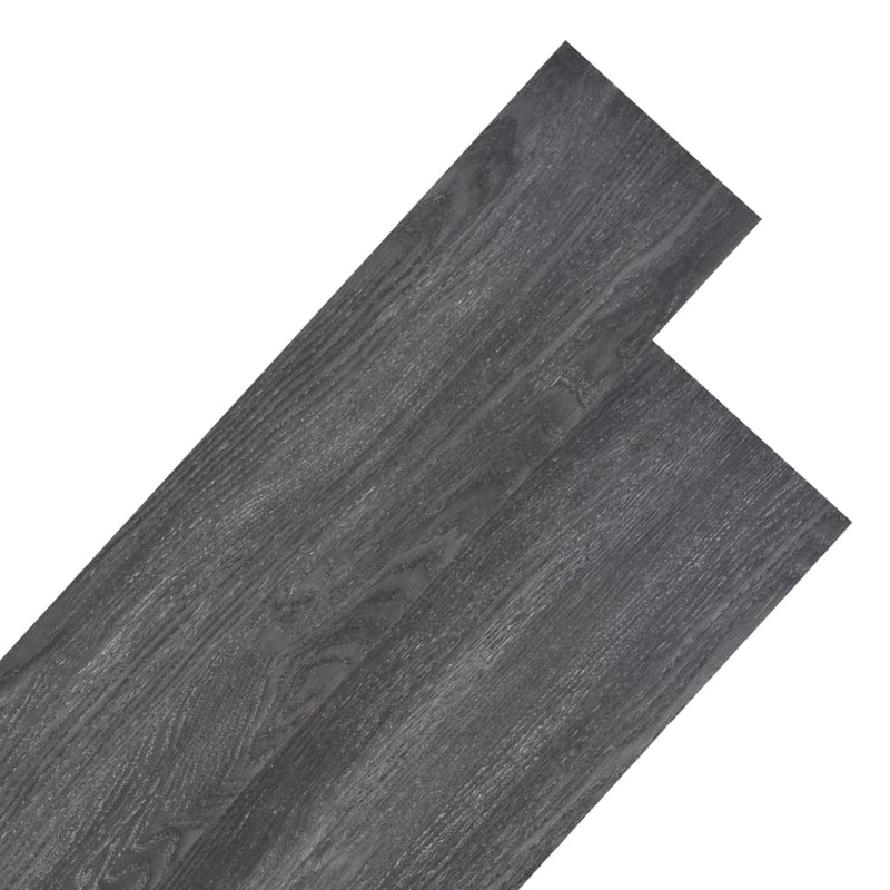 Load image into Gallery viewer, VidaXL Vloerplanken niet-zelfklevend 4,46 m² 3 mm PVC zwart
