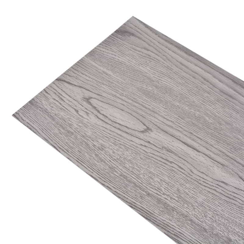 Load image into Gallery viewer, Vidaxl vloerplanken niet-zelfklevend 4,46 m² 3 mm pvc donkergrijs
