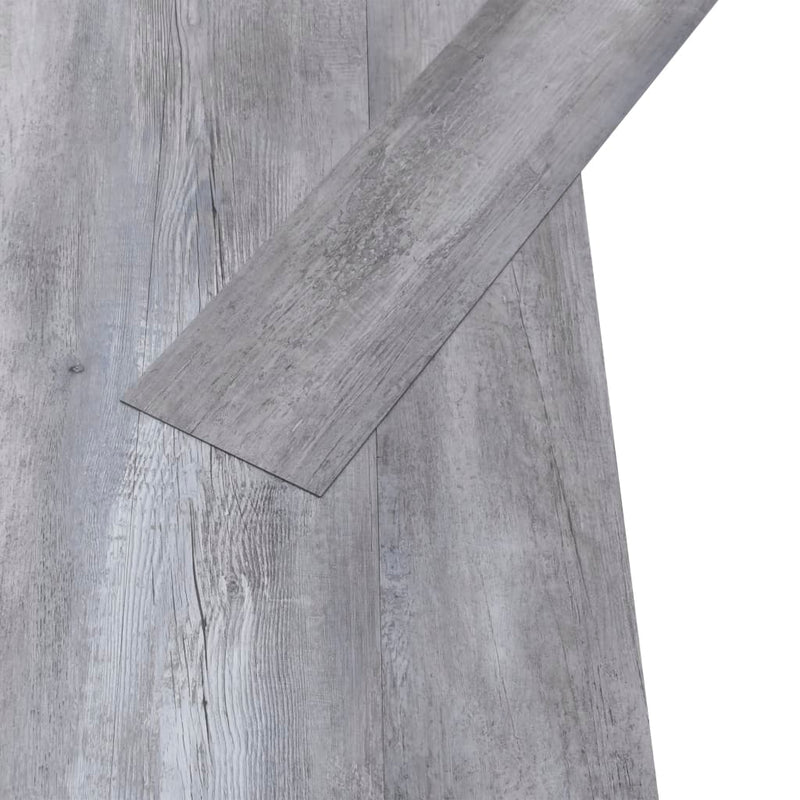 Load image into Gallery viewer, Vidaxl vloerplanken zelfklevend 5,02 m² 2 mm pvc mat houtgrijs
