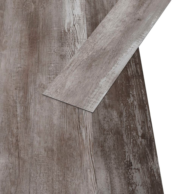 Load image into Gallery viewer, VidaXL Vloerplanken niet-zelfklevend 5,26 m² 2 mm PVC mat houtbruin
