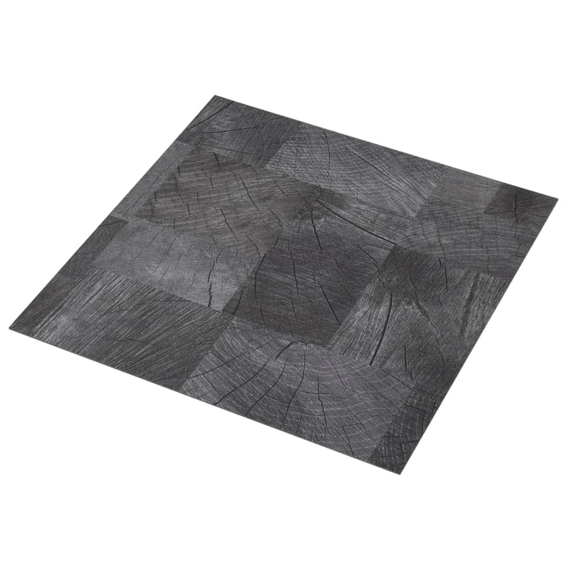 Load image into Gallery viewer, Vidaxl vloerplanken zelfklevend 5,11 m² pvc houtstructuur grijs
