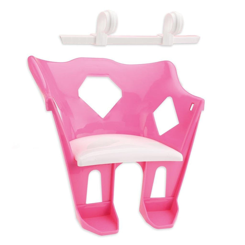 Load image into Gallery viewer, Cute baby poppenfietsstoel roze
