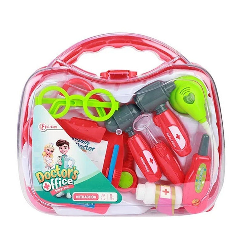 Load image into Gallery viewer, Toi-toys doktersset met stethoscoop in koffer, 8dlg.
