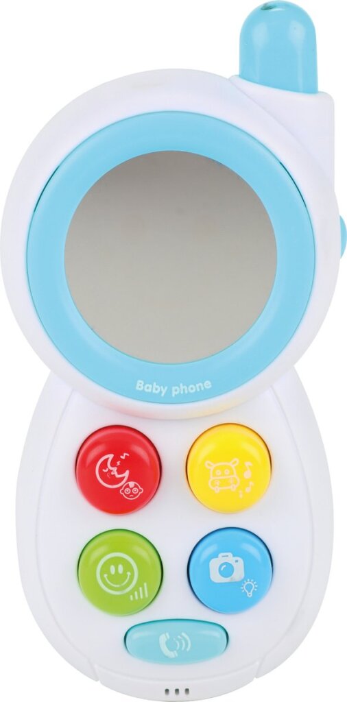 Little stars toi-toys babytelefoon junior 13cm wit