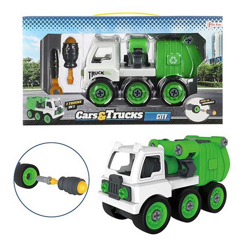 Load image into Gallery viewer, Cars trucks 3in1 vuilniswagen
