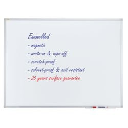 Magnetisch whiteboard franken x-traline staal 2400 x 1200 mm