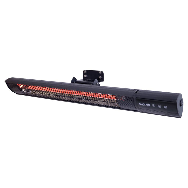 Load image into Gallery viewer, Sunred Sunred Wandverwarmer Diamond Dark 2000 W Rose Gold Carbon zwart
