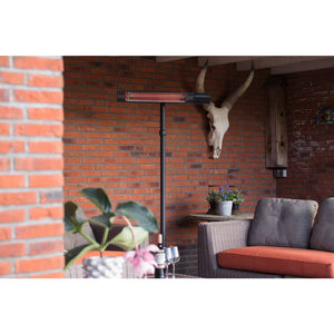 Sunred verwarmer royal diamond dark 2500 w rose gold carbon zwart