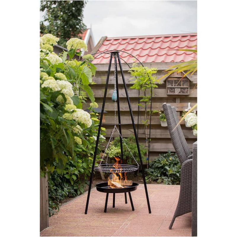 Load image into Gallery viewer, Redfire tuinbarbecue met driepoot en vuurschaal 50 cm zwart
