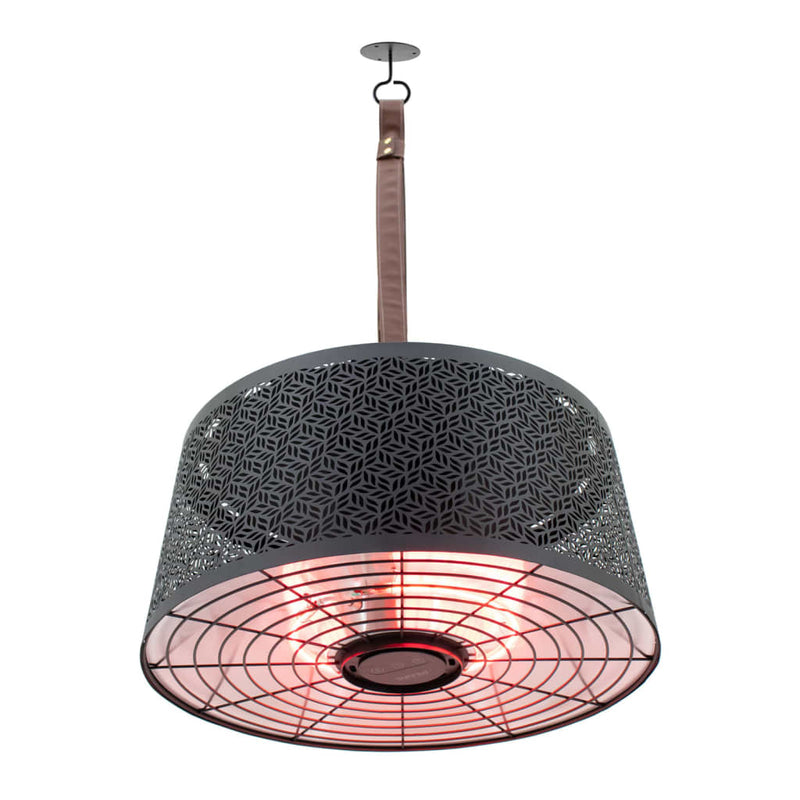 Load image into Gallery viewer, Sunred heater moderna artix ultra smart hangend 2000 w roségoud zwart
