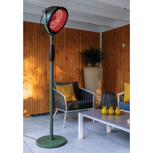 Sunred heater indus ultra jade smart staand 2100 w roségoud groen