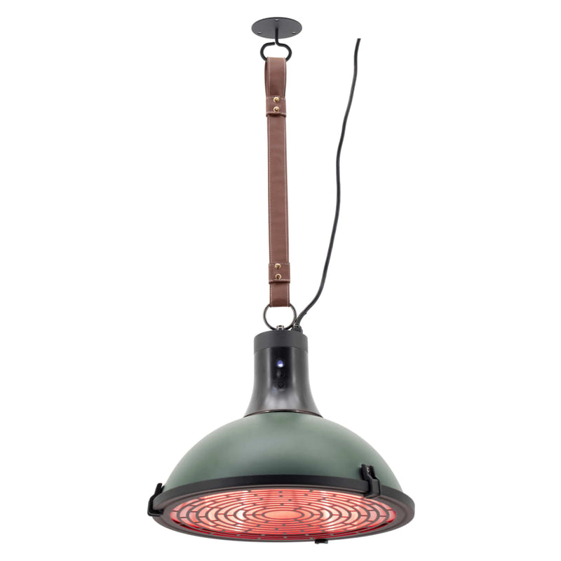 Load image into Gallery viewer, Sunred heater indus ultra jade smart hangend 2100 w roségoud groen

