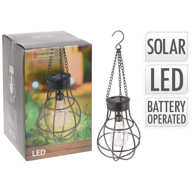 Load image into Gallery viewer, Progarden solarlamp peertje met 10 led's metaal
